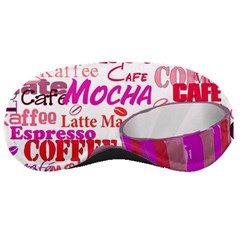 Coffee Cup Lettering Coffee Cup Sleeping Masks by Amaryn4rt