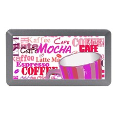 Coffee Cup Lettering Coffee Cup Memory Card Reader (mini) by Amaryn4rt