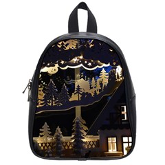 Christmas Advent Candle Arches School Bags (small)  by Amaryn4rt