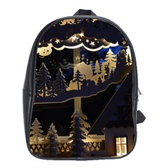 Christmas Advent Candle Arches School Bags (xl)  by Amaryn4rt