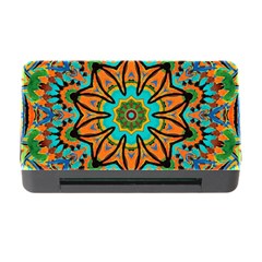 Color Abstract Pattern Structure Memory Card Reader With Cf by Amaryn4rt