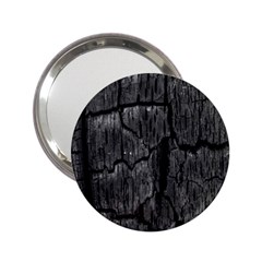 Coal Charred Tree Pore Black 2 25  Handbag Mirrors by Amaryn4rt