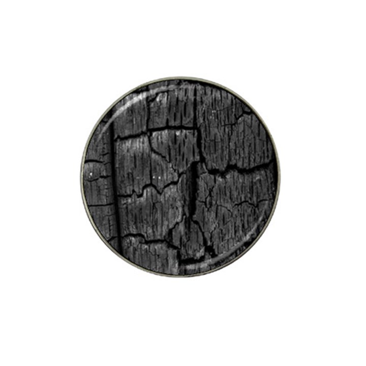 Coal Charred Tree Pore Black Hat Clip Ball Marker