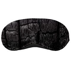 Coal Charred Tree Pore Black Sleeping Masks by Amaryn4rt