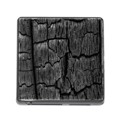 Coal Charred Tree Pore Black Memory Card Reader (square) by Amaryn4rt