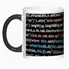 Close Up Code Coding Computer Morph Mugs by Amaryn4rt