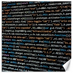 Close Up Code Coding Computer Canvas 20  X 20   by Amaryn4rt