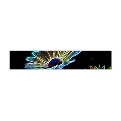 Flower Pattern Design Abstract Background Flano Scarf (mini)