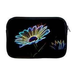 Flower Pattern Design Abstract Background Apple Macbook Pro 17  Zipper Case