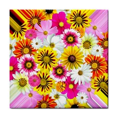 Flowers Blossom Bloom Nature Plant Tile Coasters by Amaryn4rt