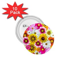 Flowers Blossom Bloom Nature Plant 1 75  Buttons (10 Pack) by Amaryn4rt