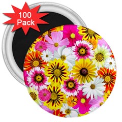 Flowers Blossom Bloom Nature Plant 3  Magnets (100 Pack)