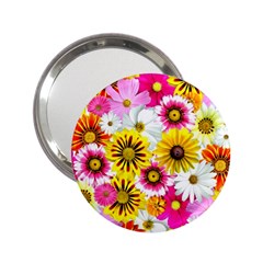 Flowers Blossom Bloom Nature Plant 2 25  Handbag Mirrors by Amaryn4rt