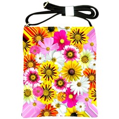 Flowers Blossom Bloom Nature Plant Shoulder Sling Bags by Amaryn4rt