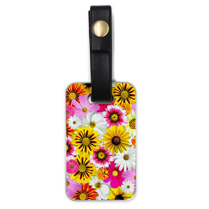 Flowers Blossom Bloom Nature Plant Luggage Tags (One Side) 