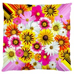 Flowers Blossom Bloom Nature Plant Standard Flano Cushion Case (one Side) by Amaryn4rt