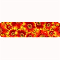 Gerbera Flowers Blossom Bloom Large Bar Mats by Amaryn4rt