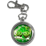 Kiwi Fruit Vitamins Healthy Cut Key Chain Watches Front