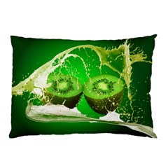 Kiwi Fruit Vitamins Healthy Cut Pillow Case by Amaryn4rt