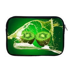 Kiwi Fruit Vitamins Healthy Cut Apple Macbook Pro 17  Zipper Case by Amaryn4rt