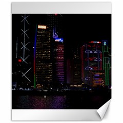 Hong Kong China Asia Skyscraper Canvas 8  X 10  by Amaryn4rt