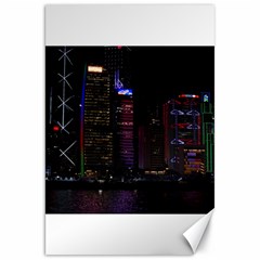 Hong Kong China Asia Skyscraper Canvas 20  X 30   by Amaryn4rt