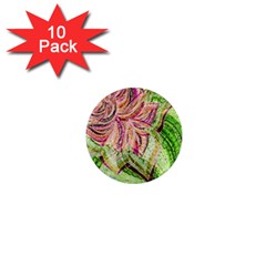 Colorful Design Acrylic 1  Mini Magnet (10 Pack)  by Amaryn4rt