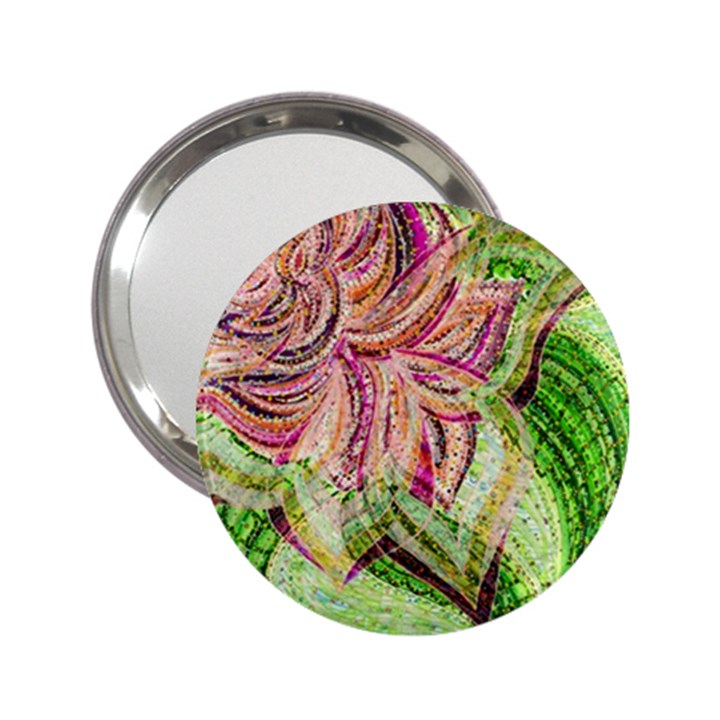 Colorful Design Acrylic 2.25  Handbag Mirrors