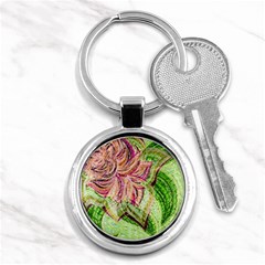 Colorful Design Acrylic Key Chains (round)  by Amaryn4rt