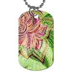 Colorful Design Acrylic Dog Tag (Two Sides) Front