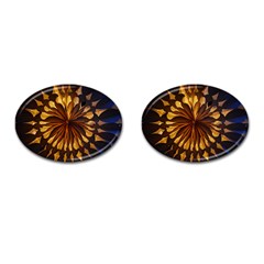 Light Star Lighting Lamp Cufflinks (oval) by Amaryn4rt