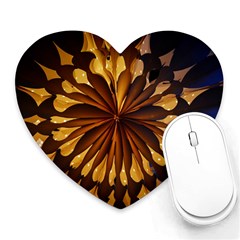 Light Star Lighting Lamp Heart Mousepads by Amaryn4rt