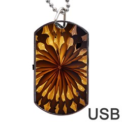 Light Star Lighting Lamp Dog Tag Usb Flash (one Side) by Amaryn4rt