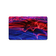 Lights Abstract Curves Long Exposure Magnet (Name Card)