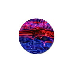 Lights Abstract Curves Long Exposure Golf Ball Marker (4 pack)