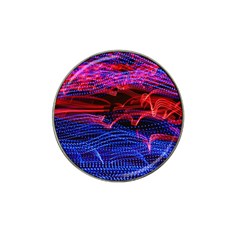 Lights Abstract Curves Long Exposure Hat Clip Ball Marker