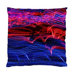 Lights Abstract Curves Long Exposure Standard Cushion Case (one Side) by Amaryn4rt