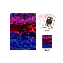 Lights Abstract Curves Long Exposure Playing Cards (Mini) 