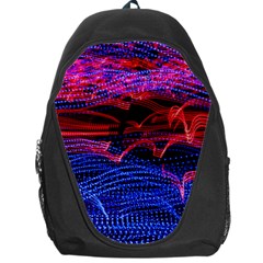 Lights Abstract Curves Long Exposure Backpack Bag