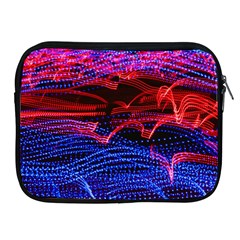 Lights Abstract Curves Long Exposure Apple iPad 2/3/4 Zipper Cases