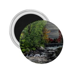 Landscape Summer Fall Colors Mill 2 25  Magnets by Amaryn4rt