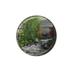 Landscape Summer Fall Colors Mill Hat Clip Ball Marker