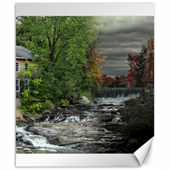 Landscape Summer Fall Colors Mill Canvas 20  x 24  