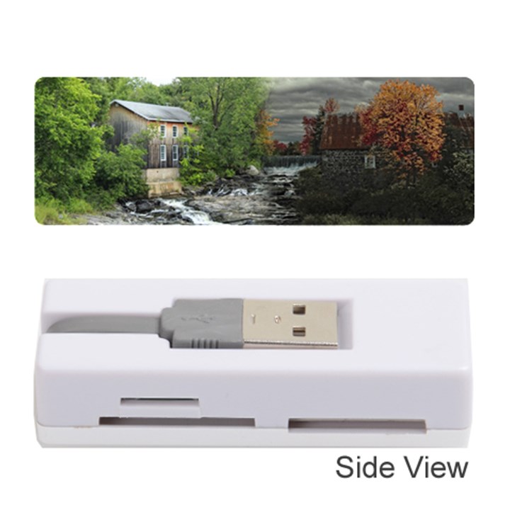 Landscape Summer Fall Colors Mill Memory Card Reader (Stick) 