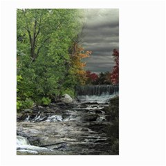 Landscape Summer Fall Colors Mill Large Garden Flag (Two Sides)