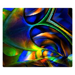 Light Texture Abstract Background Double Sided Flano Blanket (small)  by Amaryn4rt