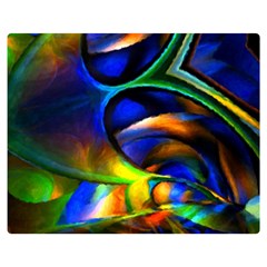 Light Texture Abstract Background Double Sided Flano Blanket (medium)  by Amaryn4rt