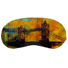 London Tower Abstract Bridge Sleeping Masks by Amaryn4rt