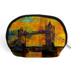 London Tower Abstract Bridge Accessory Pouches (medium)  by Amaryn4rt