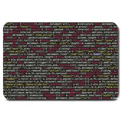 Full Frame Shot Of Abstract Pattern Large Doormat  by Amaryn4rt